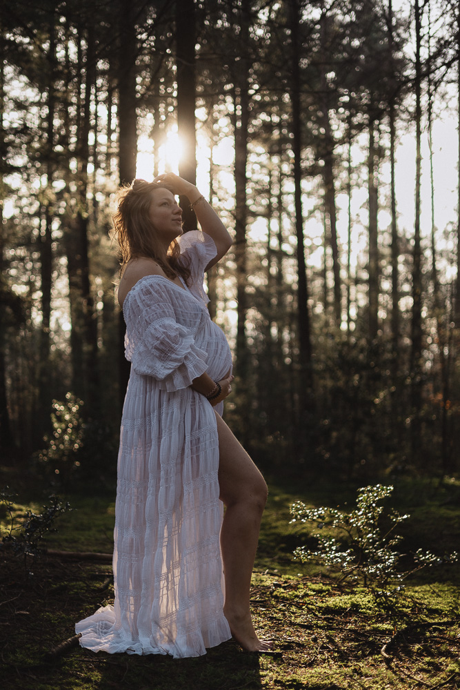 Maryse Fotografie -Zwangerschapsshoot in de winter